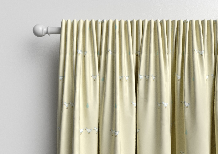 Puddle Down, Mummy Duck Shell - Made to Measure Curtains - Image 9